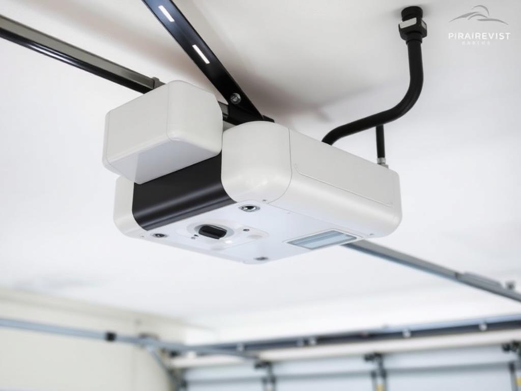 Garage door opener installation